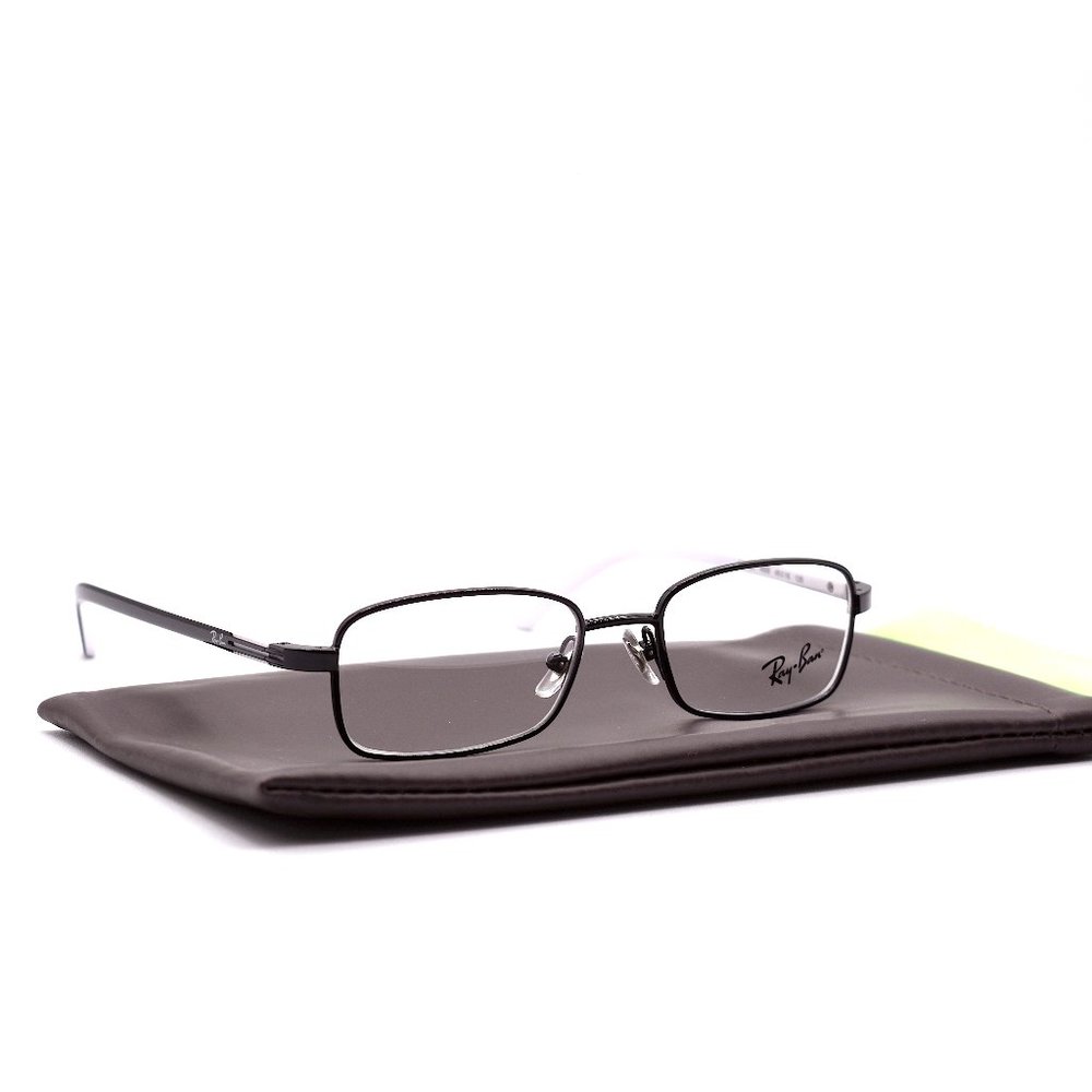 RAY-BAN JUNIOR RB1037 4005 BLACK WHITE AUTHENTIC EYEGLASSES FRAME - Picture 3 of 7